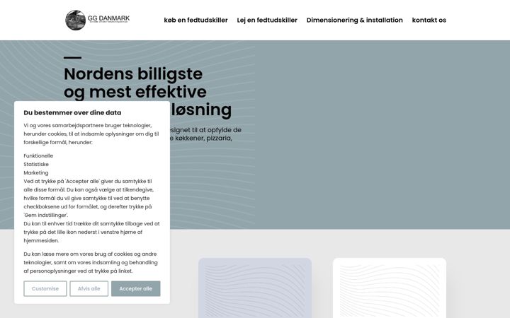 Screenshot of fedtudskiller.dk
