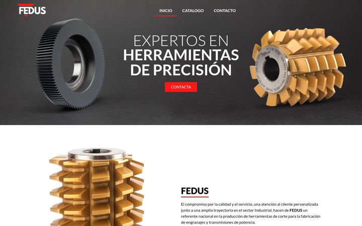 Screenshot of fedus.es