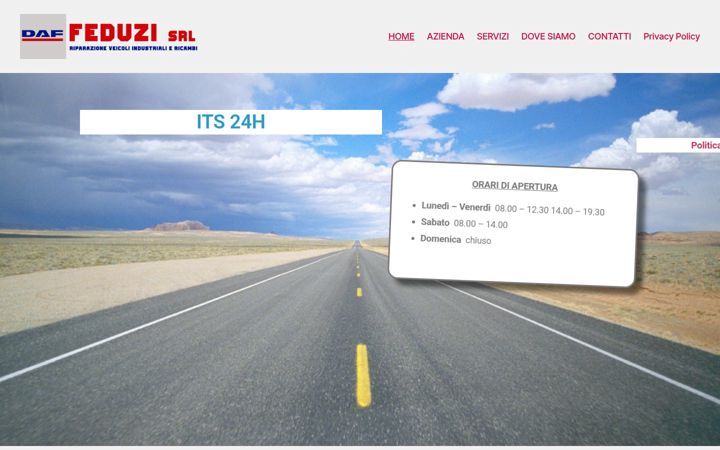 Screenshot of feduzisnc.it
