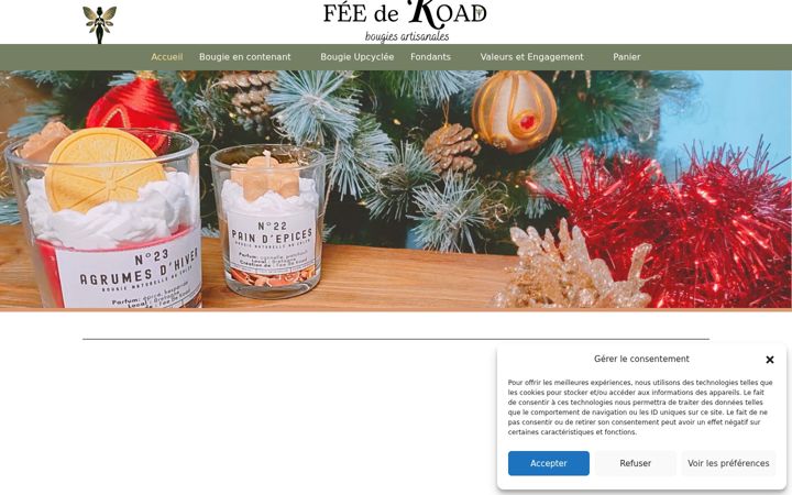 Screenshot of fee-de-koad.fr