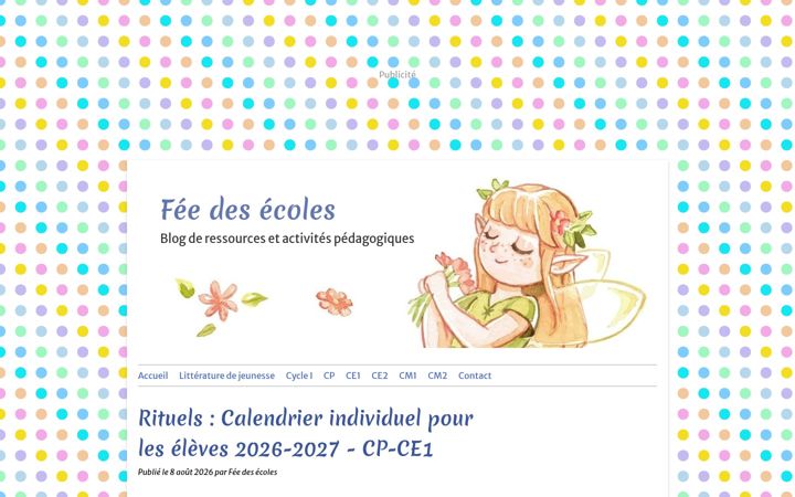 Screenshot of fee-des-ecoles.fr