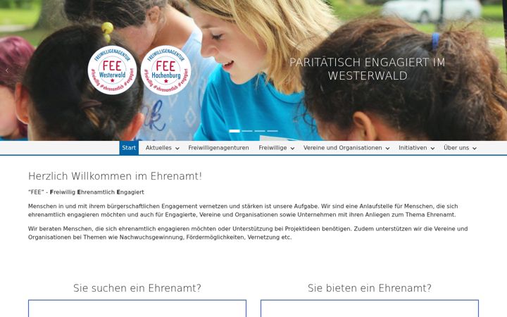 Screenshot of fee-westerwald.de