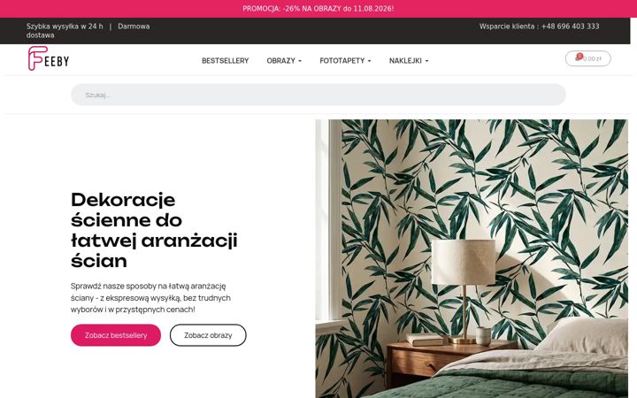 Screenshot of feeby.pl