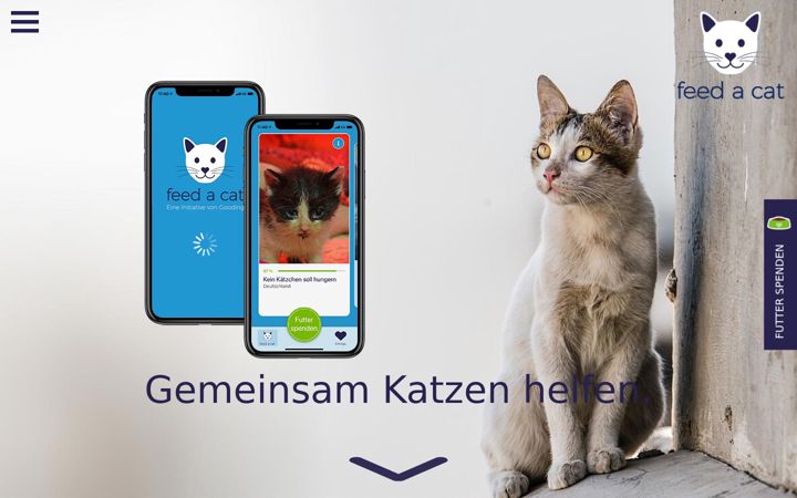 Screenshot of feedacat.com