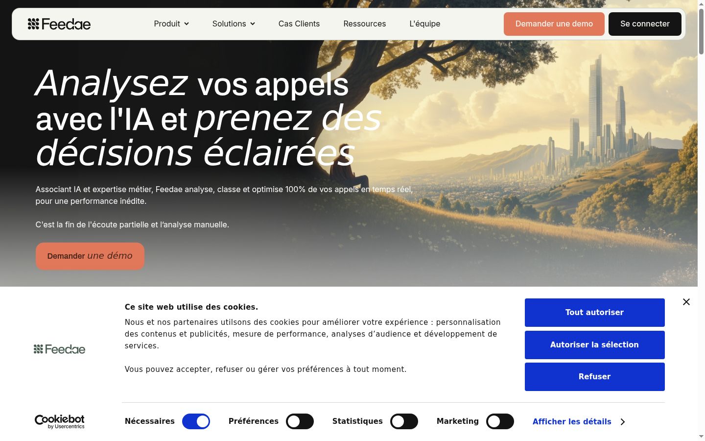 Screenshot του banner συγκατάθεσης που εμφανίστηκε πριν από οποιαδήποτε αλληλεπίδραση
