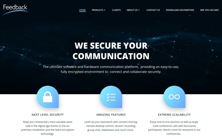 Screenshot of feedbackitalia.com