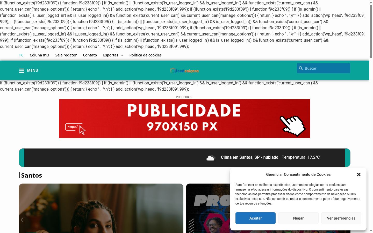 Sutikimo reklamjuostės, rodytos prieš bet kokią sąveiką, ekrano kopija