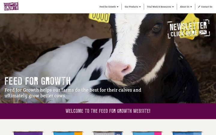 Screenshot of feedforgrowth.com
