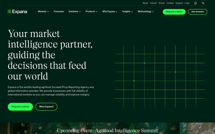 Screenshot of feedinfo.com
