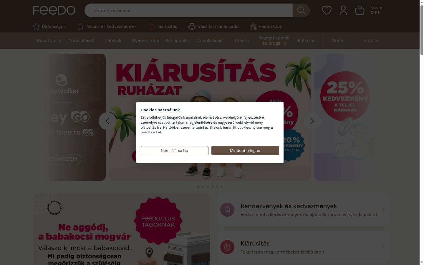 Sutikimo reklamjuostės, rodytos prieš bet kokią sąveiką, ekrano kopija