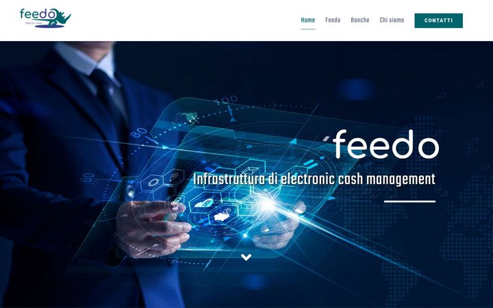 Skærmbillede af feedodigitalcash.it