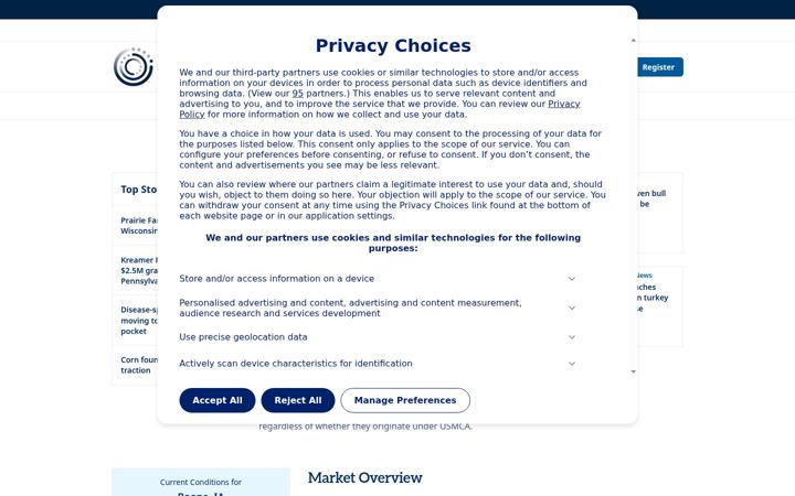 Screenshot of feedstuffs.com