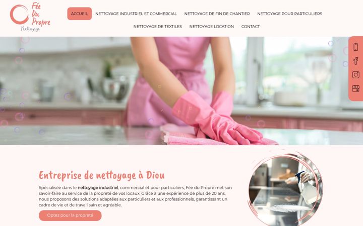 Screenshot of feedupropre03.fr