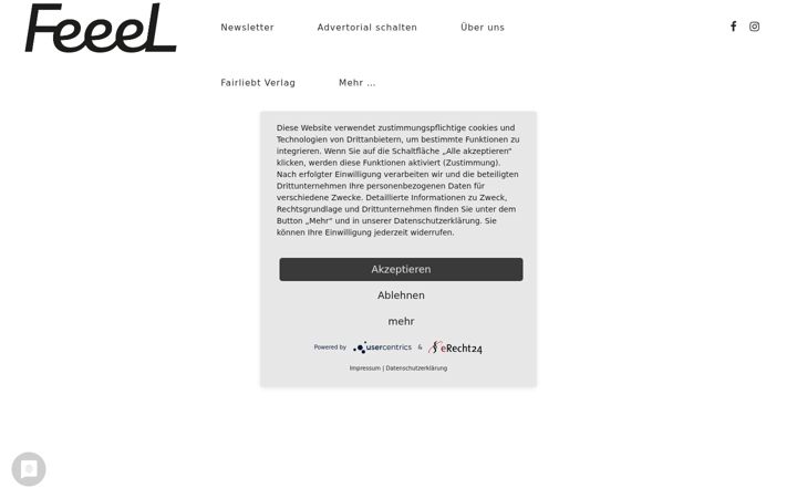 Екранна снимка на feeelmagazin.de