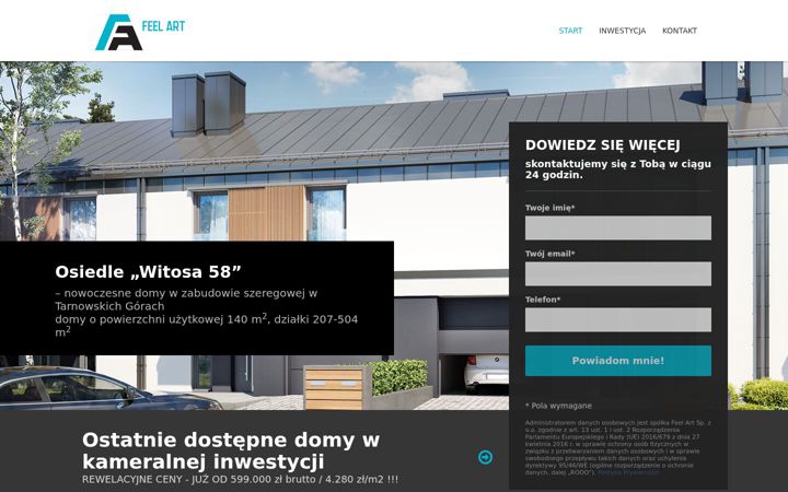Screenshot of feel-art.pl