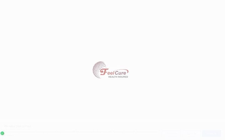 Screenshot of feelcure.co.in