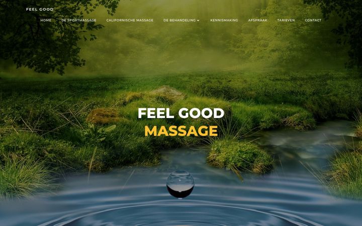 Screenshot of feelgood-massage.nl