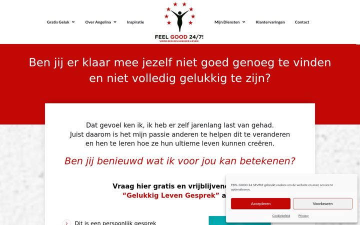 Screenshot of feelgood24seven.nl