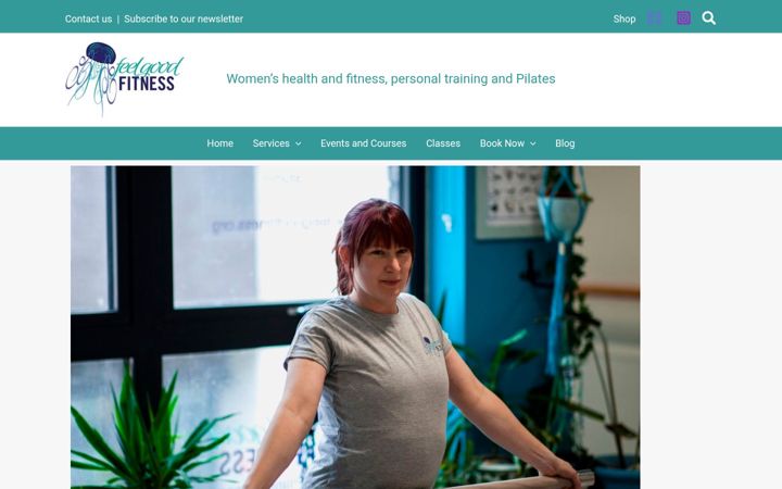 Screenshot of feelgoodfitness.org