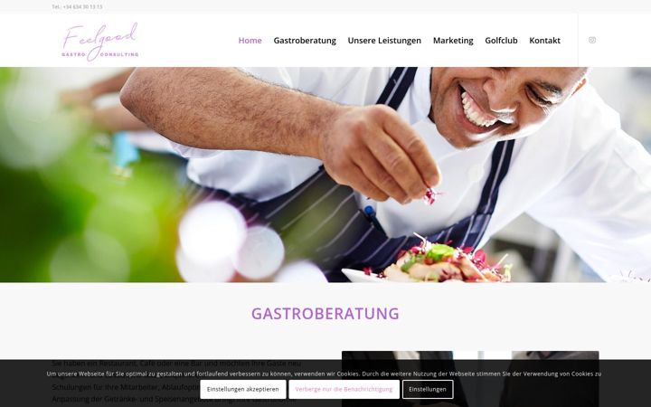 Екранна снимка на feelgoodgastro.es