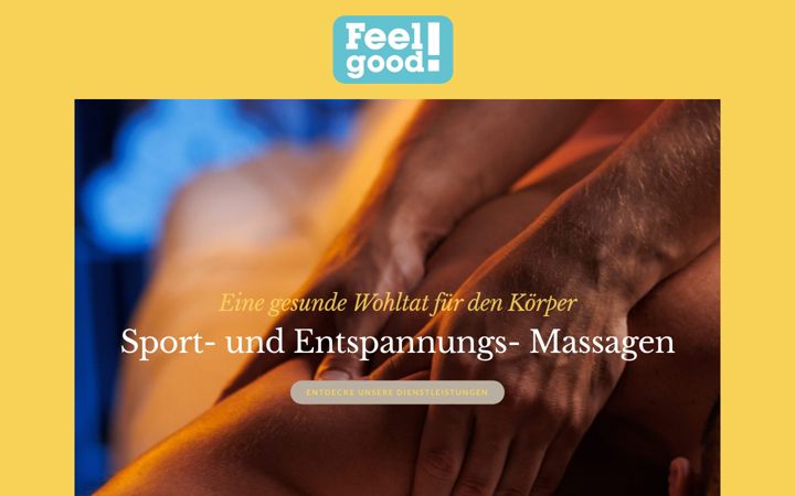 Screenshot of feelgoodmassage.de