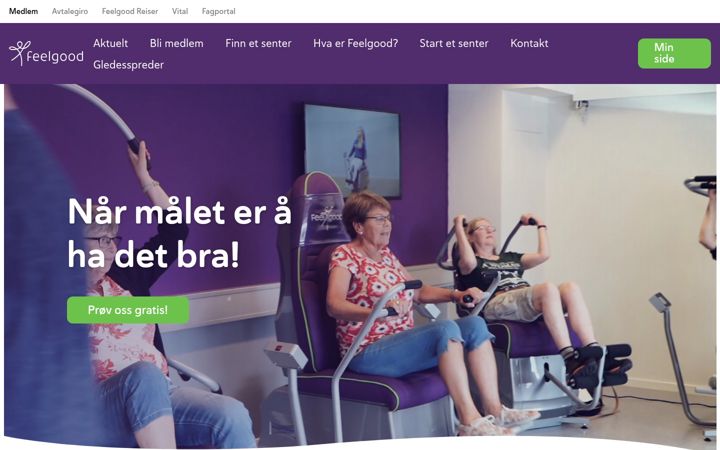 Screenshot di feelgoodsenter.no