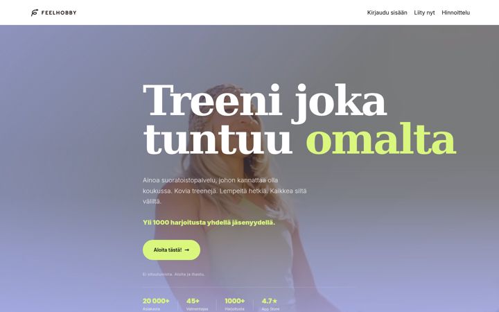 Screenshot of feelhobby.com