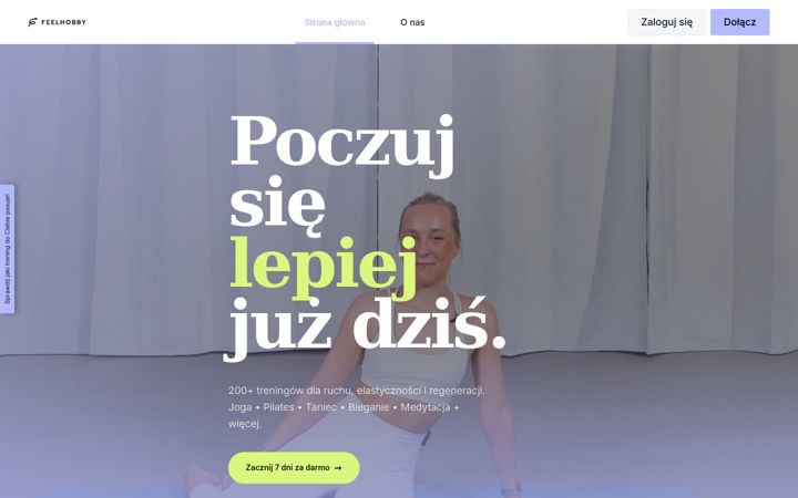 Screenshot of feelhobby.pl