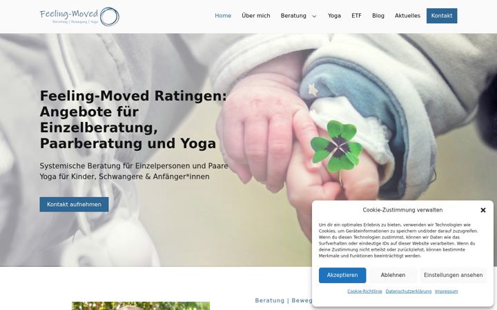 Screenshot of feeling-moved.de