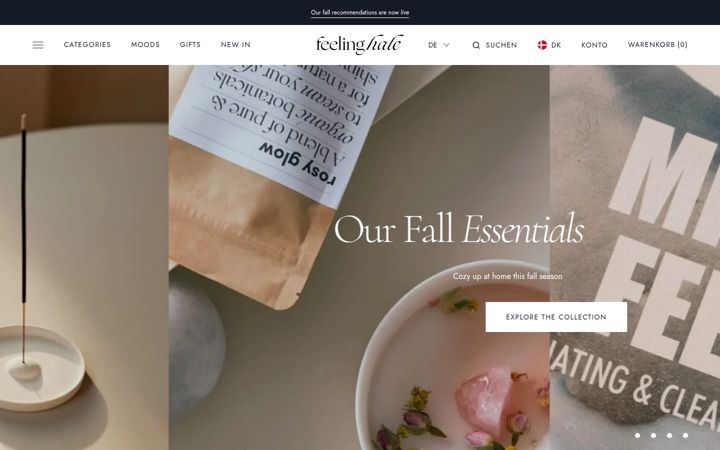 Screenshot of feelinghale.com