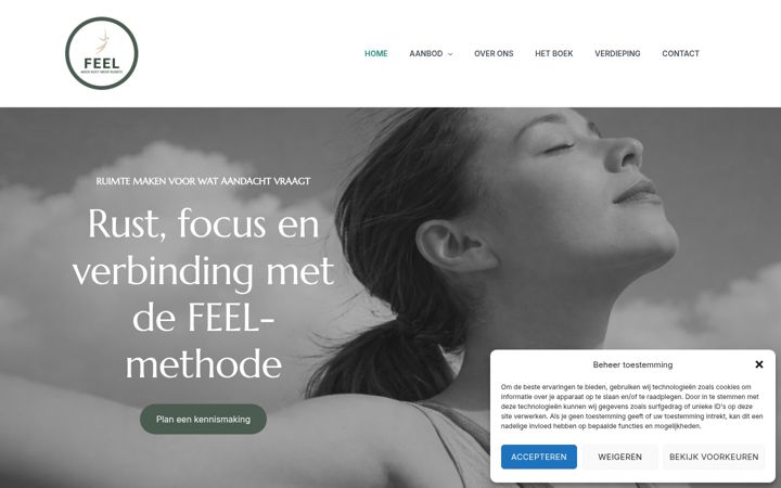 Screenshot of feelmethode.nl