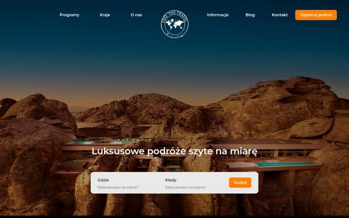 Posnetek zaslona feelthetravel.pl