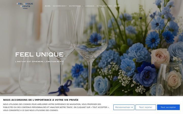 Screenshot of feelunique-events.com