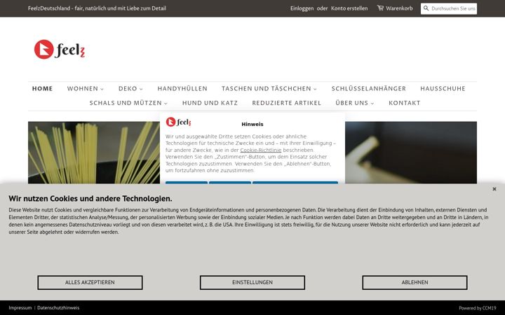 Screenshot of feelzdeutschland.de