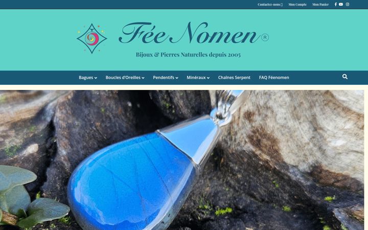 Screenshot of feenomen.com