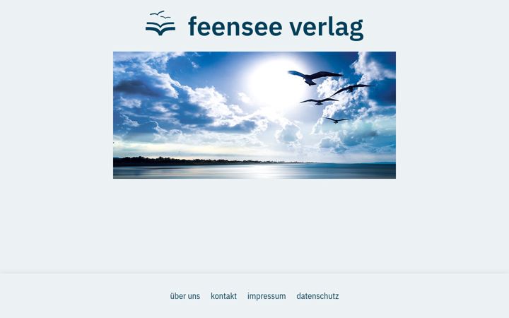 Screenshot of feenseeverlag.com