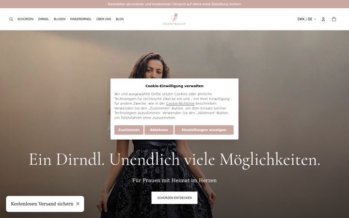 Screenshot of feentracht.com