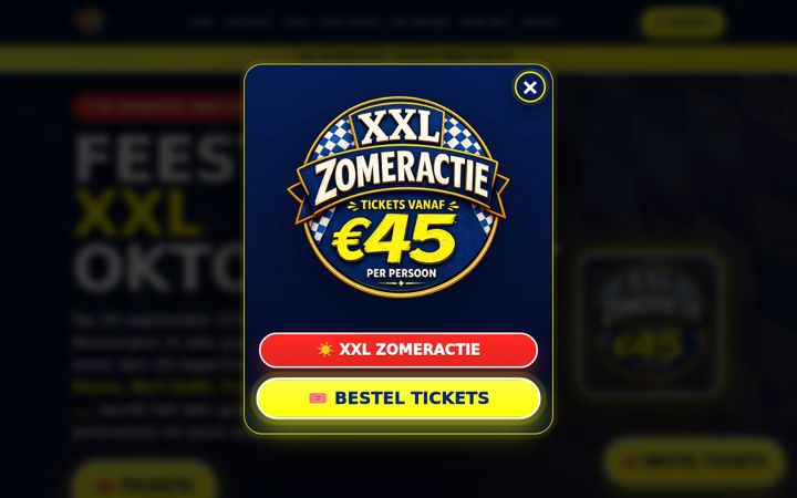 Screenshot ta' feestkroegxxl.be