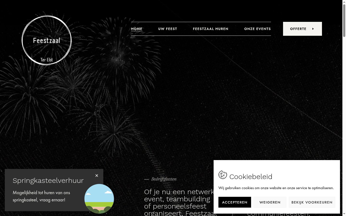 Screenshot tal-banner tal-kunsens muri qabel kwalunkwe interazzjoni