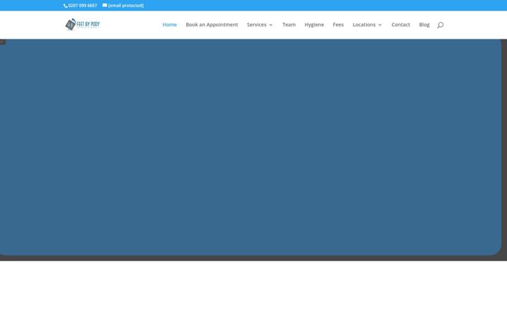 Screenshot of feetbypody.com