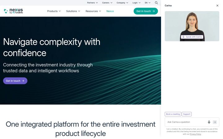 Screenshot of fefundinfo.com