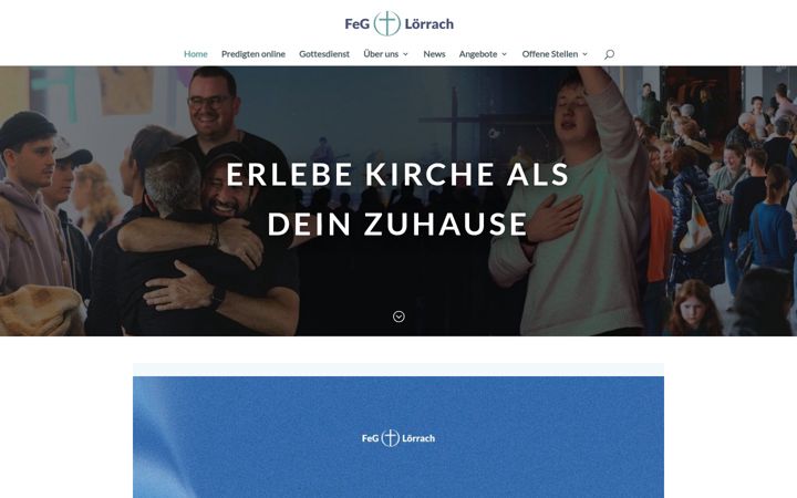 Posnetek zaslona feg-loerrach.de