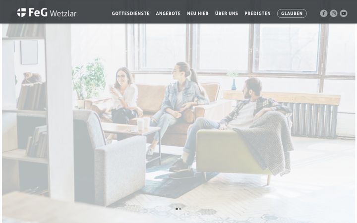Captura de pantalla de feg-wetzlar.de