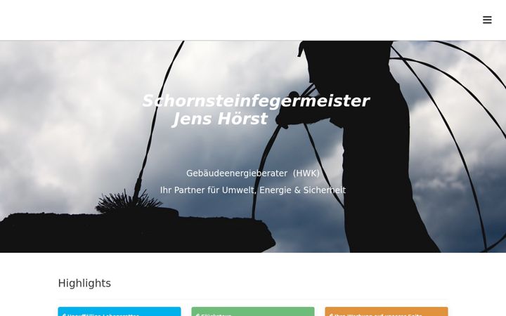 Screenshot of feger-hoerst.de