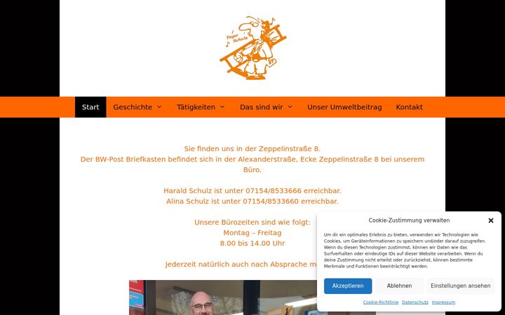 Screenshot of feger-schulz.de
