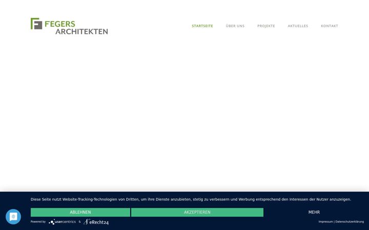 Screenshot of fegers-architekten.de