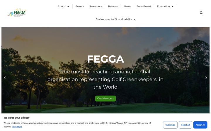Screenshot of fegga.org