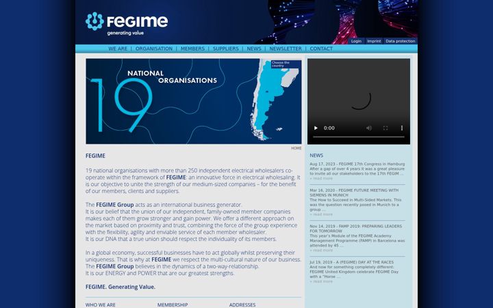 Screenshot of fegime-intern.com