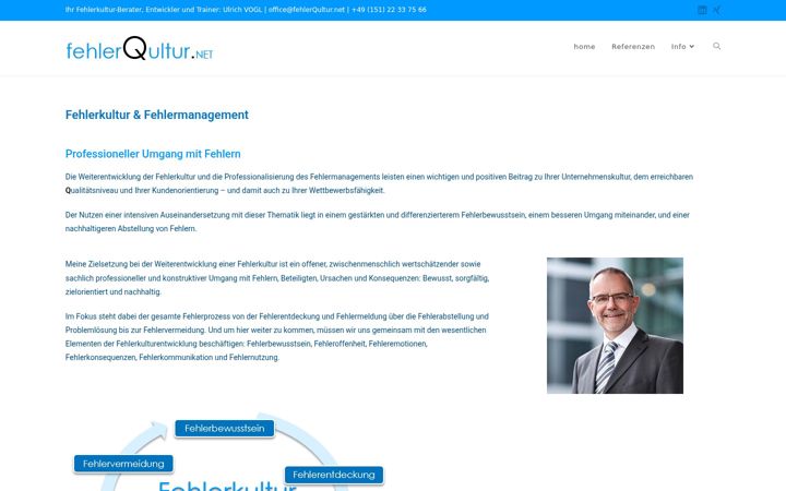 Screenshot of fehlerqultur.net
