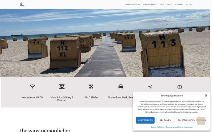 Screenshot of fehmarn-ahoi.com